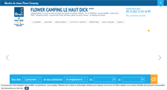 Desktop Screenshot of camping-lehautdick.com